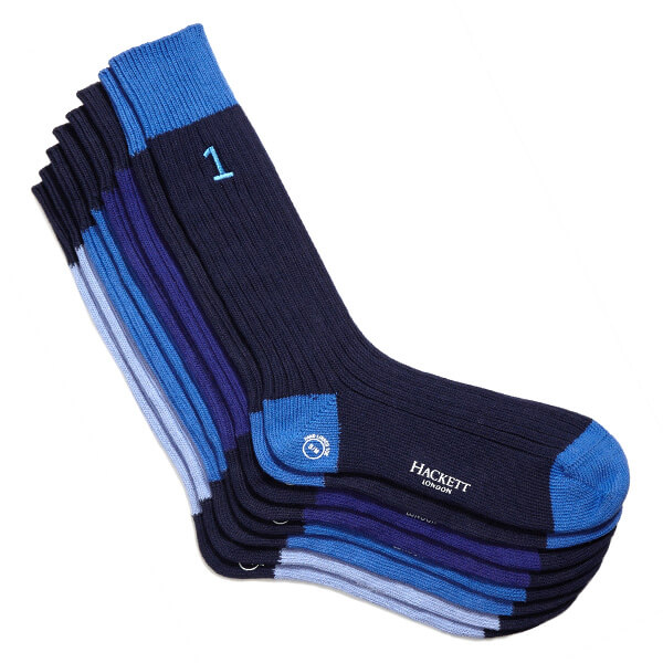 Chaussettes Hackett bleues